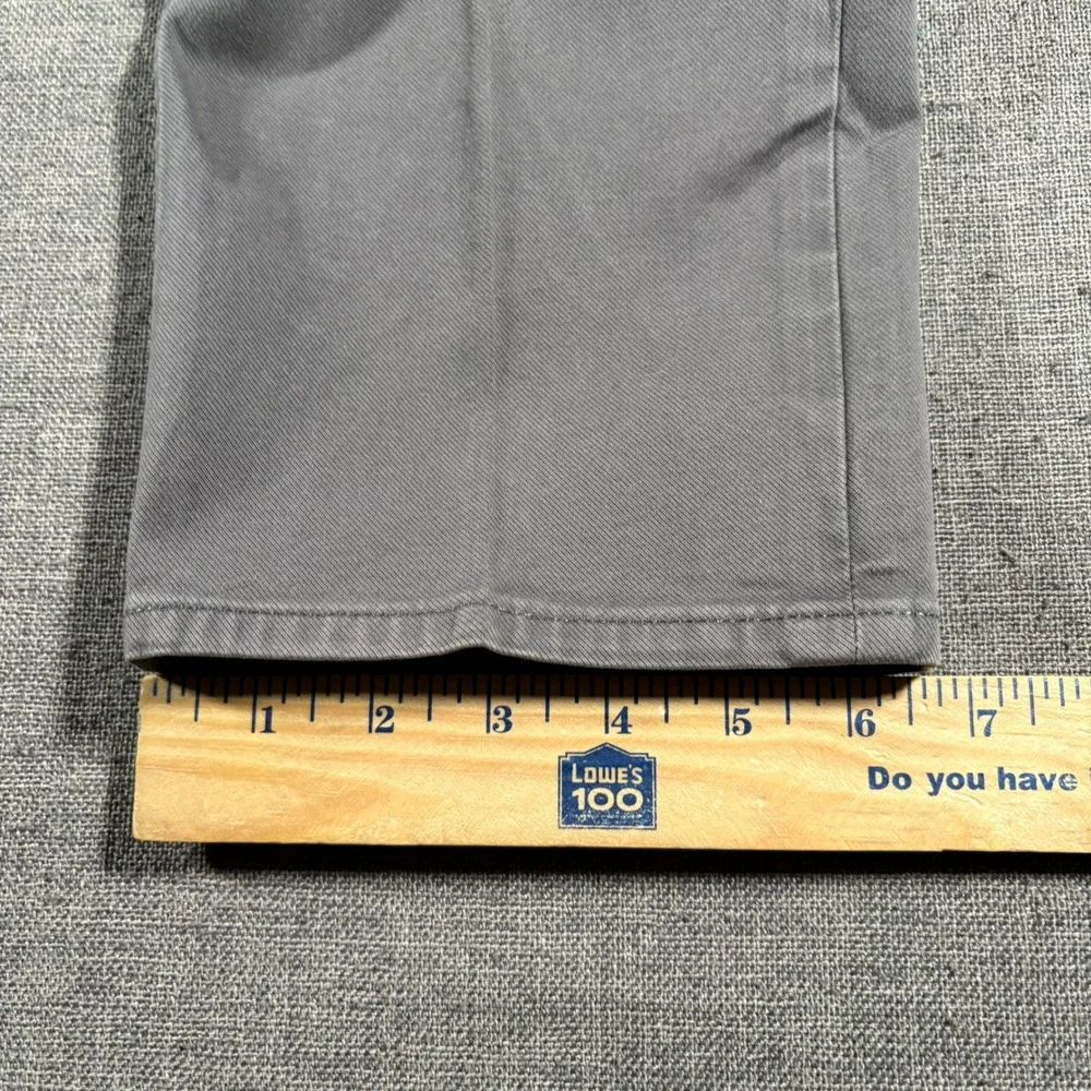 Banana Republic‎ Traveler Pants Mens 35x32 Grey Slim Fit Chinos Stretch 11427
